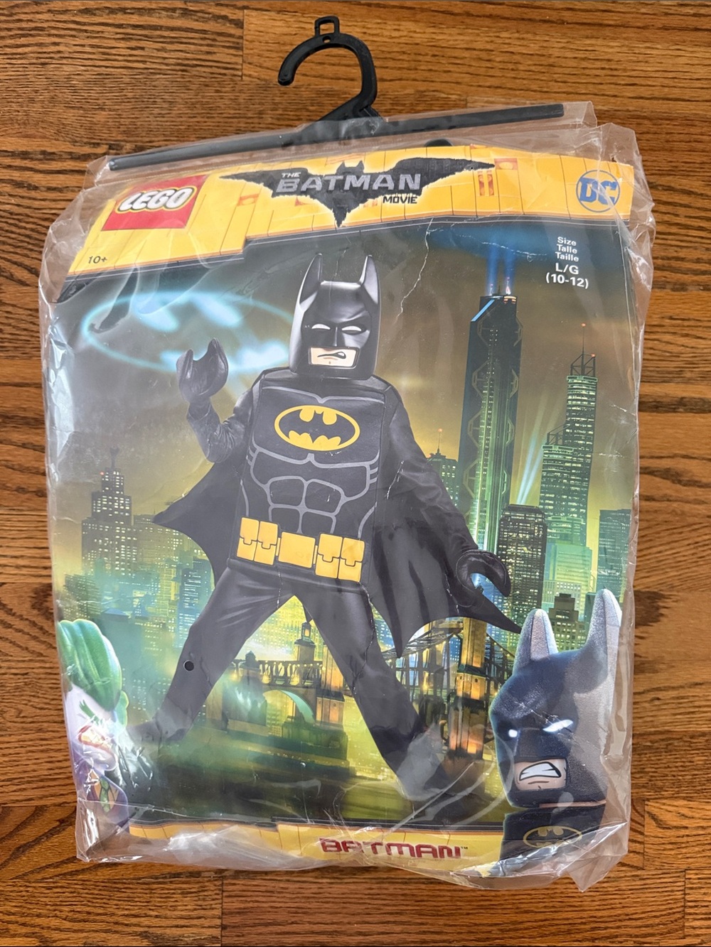 Lego Batman Kids Costume in Black and Yellow